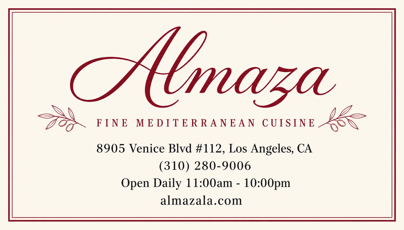 Almaza Restaurant logo